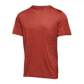 Rot - Back - Regatta Herren T-Shirt Antwerp kurzärmlig, meliert