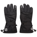 Schwarz - Front - Dare 2B Damen Ski-Handschuhe Acute