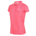 Pink - Side - Regatta - "Maverick V" Poloshirt für Damen