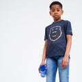Marineblau - Lifestyle - Dare 2B Kinder Go Beyond Grafik T-Shirt