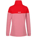 Rot gestreift - Pack Shot - Regatta Damen Sweatshirt Camiola mit weitem Stehkragen