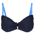 Marineblau-Sonic-Blau - Front - Regatta - "Aceana III" Bikini Oberteil für Damen