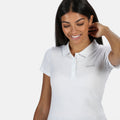 Weiß - Pack Shot - Regatta - "Sinton" Poloshirt für Damen
