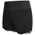 Schwarz Farbeffekt - Pack Shot - Dare 2B - "Outrun" Shorts für Damen