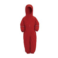 Rot - Front - Regatta - "Splash-it" Regenanzug für Kinder