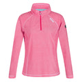 Pink-Weiß - Front - Regatta - "Montes" Fleece-Oberteil Leicht für Damen