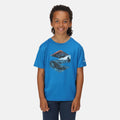 Königsblau - Side - Regatta - "Alvarado VI" T-Shirt für Kinder