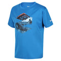 Königsblau - Close up - Regatta - "Alvarado VI" T-Shirt für Kinder