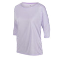 Pastell-Lila - Side - Regatta - "Pulser II" T-Shirt für Damen 3-4 Ärmel