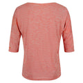 Neon-Pfirsichfarben - Back - Regatta - "Pulser II" T-Shirt für Damen 3-4 Ärmel