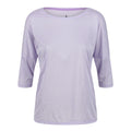Pastell-Lila - Front - Regatta - "Pulser II" T-Shirt für Damen 3-4 Ärmel