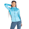 Kristall-Blau-Capri-Blau - Pack Shot - Dare 2B - "Convey" Jacke recyceltes Material für Damen