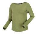 Grün - Side - Regatta - "Lakeisha" T-Shirt für Damen Langärmlig