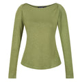 Grün - Front - Regatta - "Lakeisha" T-Shirt für Damen Langärmlig