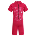 Pink - Front - Regatta - Neoprenanzug für Kinder