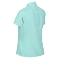 Ozeanblau - Pack Shot - Regatta - "Mindano VI" Hemd für Damen kurzärmlig