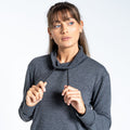 Anthrazit meliert - Side - Dare 2B - "Crystallize" Sweatshirt für Damen