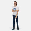 Dunkel-Jeansblau - Side - Regatta - "Pentre" Hosen für Kinder
