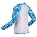 Aquablau-Weiß - Side - Peppa Pig - Hautausschlag-Anzug für Baby