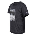 Dunkelgrau meliert - Side - Regatta - "Alvarado VI" T-Shirt für Kinder