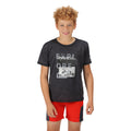 Dunkelgrau meliert - Close up - Regatta - "Alvarado VI" T-Shirt für Kinder