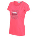 Pink - Close up - Regatta - "Breezed II" T-Shirt für Damen