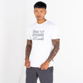 Weiß - Back - Dare 2B - "Dispersed" T-Shirt für Herren