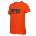 Orange - Pack Shot - Regatta - "Bosley V" T-Shirt für Kinder