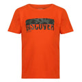 Orange - Front - Regatta - "Bosley V" T-Shirt für Kinder