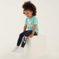 Maisgelb-Marineblau - Lifestyle - Regatta - Leggings 2er-Pack für Kinder