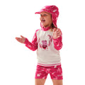Pink Fusion - Side - Regatta - "Sunshade" Kappe für Kinder