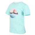 Aruba Blau - Side - Regatta - "Bosley V" T-Shirt für Kinder
