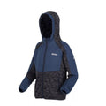 Marineblau-Dunkel-Jeansblau - Back - Regatta - "Dissolver VI" Hoodie mit durchgehendem Reißverschluss für Kinder