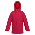 Beeren Pink - Front - Regatta - "Yewbank" Isolier-Jacke für Kinder