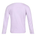 Pastell-Lila - Back - Regatta - "Splish Splash Splosh" T-Shirt für Kinder Langärmlig