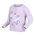 Pastell-Lila - Side - Regatta - "Splish Splash Splosh" T-Shirt für Kinder Langärmlig