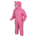 Puppen Pink - Side - Regatta - "Penrose" Regenanzug für Kinder