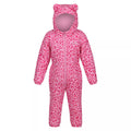 Puppen Pink - Front - Regatta - "Penrose" Regenanzug für Kinder