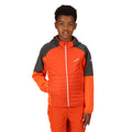 Rost-Orange-Mittelgrau - Lifestyle - Regatta - "Kielder Hybrid VI" Jacke für Kinder