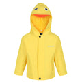 Leuchtend Gelb - Front - Regatta - Jacke, wasserfest für Kinder