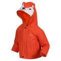 Orange - Side - Regatta - Jacke, wasserfest für Kinder