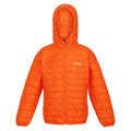Leuchtend Orange - Front - Regatta - "Hillpack" Jacke mit Kapuze für Kinder