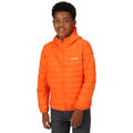 Leuchtend Orange - Lifestyle - Regatta - "Hillpack" Jacke mit Kapuze für Kinder