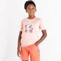 Aprikosen Pink - Lifestyle - Dare 2B - "Amuse" T-Shirt für Kinder