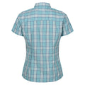 Amazonit - Back - Regatta - "Mindano VII" Bluse für Damen  kurzärmlig