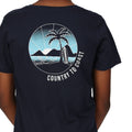 Marineblau - Pack Shot - Regatta - "Bosley VI" T-Shirt für Kinder