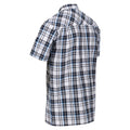 Marineblau - Lifestyle - Regatta - "Deavin" Hemd für Herren  kurzärmlig