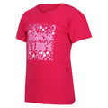 Pinker Trank - Side - Regatta - "Bosley VI" T-Shirt für Kinder
