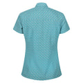 Bristolblau - Back - Regatta - "Mindano VII" Hemd für Damen  kurzärmlig