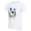 Weiß - Side - Regatta - "Bosley VI" T-Shirt für Kinder